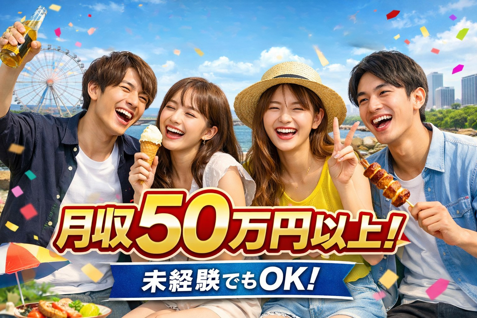 【週3日~/6時間~OK!】未経験もOK!副業のピッタリ!メールオペレーター♪