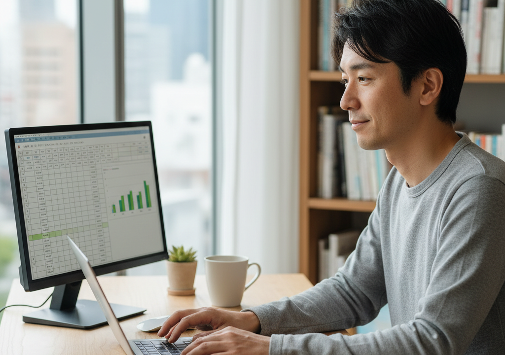 在宅データ入力で月3万円。元データアナリストが語る継続の論理 📊
