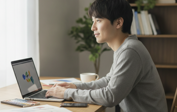 【在宅メールオペレーターがくれた、僕の静かな日常。創作と安定を紡ぐ24歳の記録🎨】
