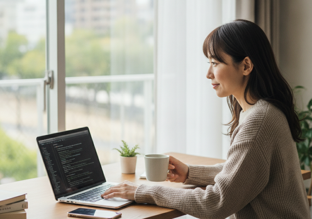 在宅から次のステップへ：プログラミングで描くわたしの未来