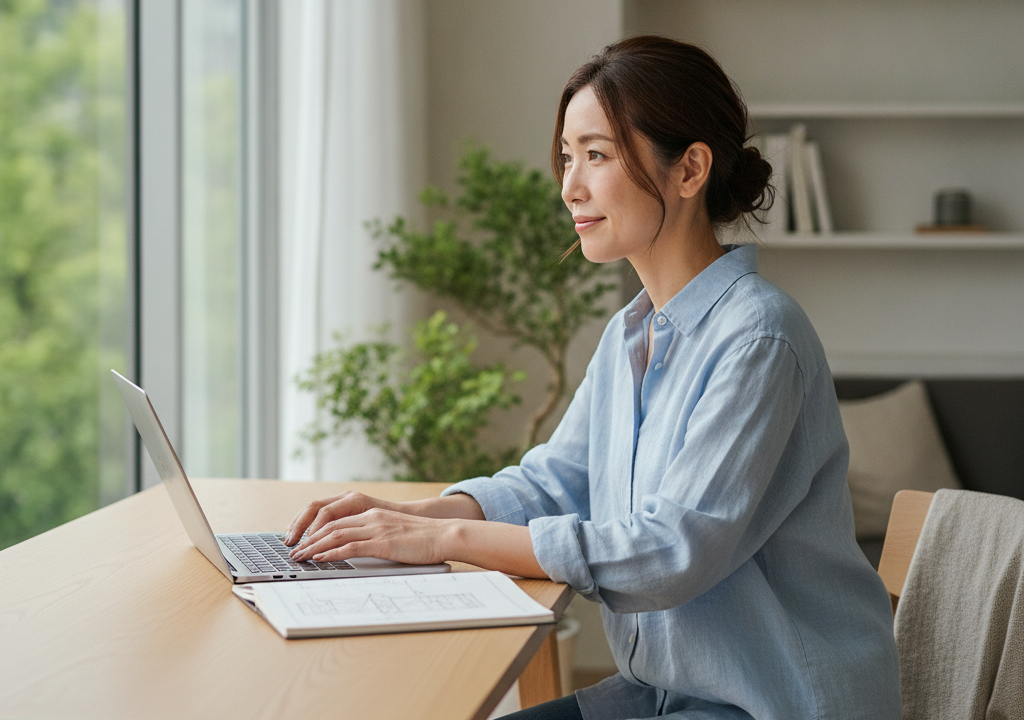 【私のウェブワーク設計図：在宅でPCと向き合う、新しい働き方への道筋 ⌨️📐】