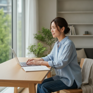 【私のウェブワーク設計図：在宅でPCと向き合う、新しい働き方への道筋 ⌨️📐】